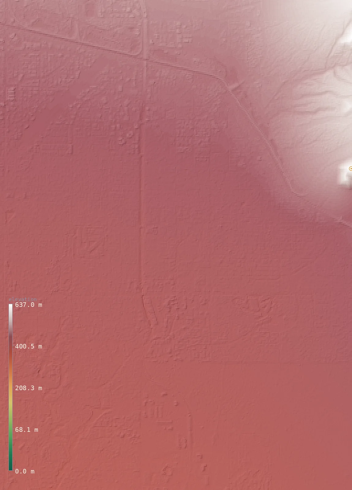 Interactive 3D elevation map of Scottsdale's neighborhoods on real terrain, from the Copernicus GLO-30 model